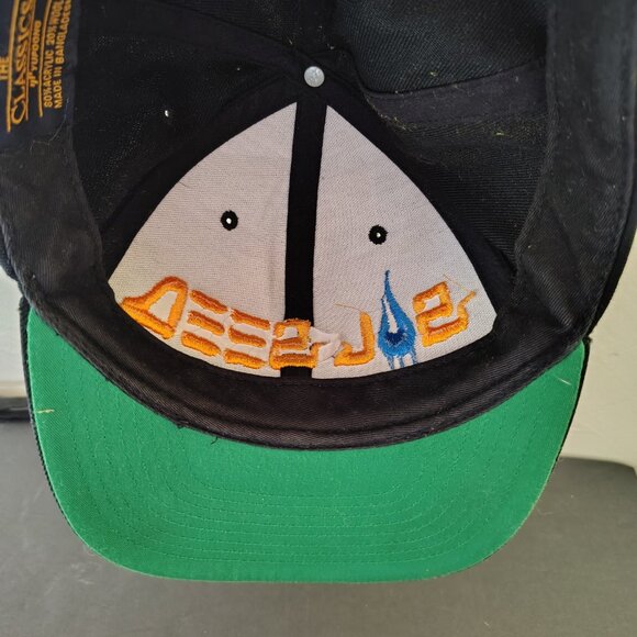 Sol Seed Mesh Hat Cap Snap Back Black Funk Band Embroidered Logo Trucker Panel - Picture 7 of 9